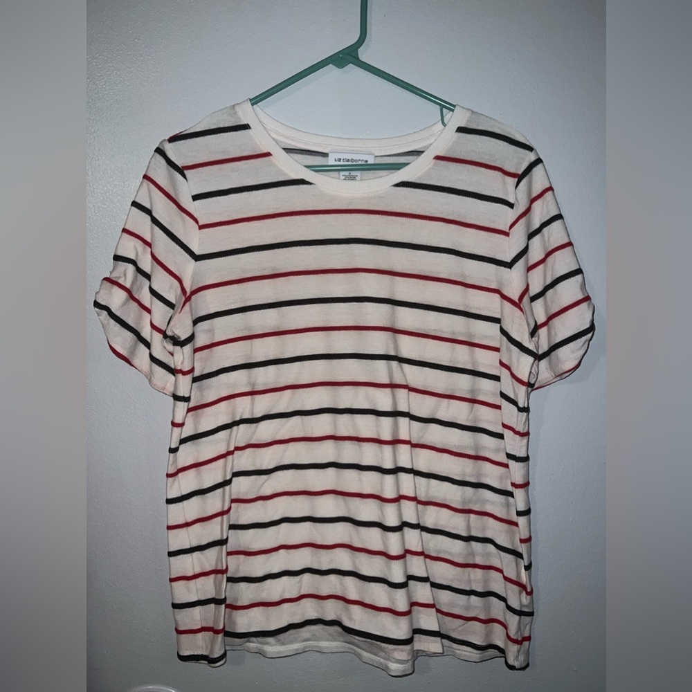 Liz Clairborne Striped Shirt